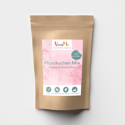 Pfannkuchen Mix | Erdbeeren Rosinen Duo